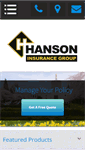 Mobile Screenshot of hansoninsurancegroup.com